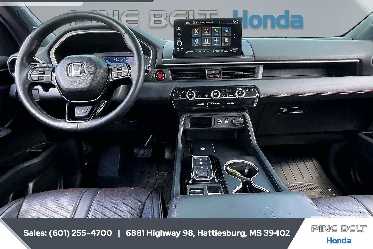 Used 2025 Crystal Black Pearl Honda Black Edition image 13