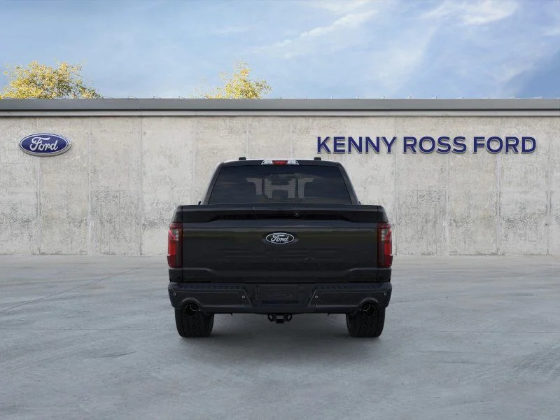 New 2026 Agate Black Metallic Ford XLT image 5