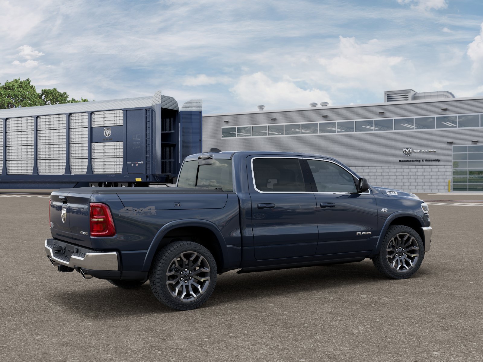 New 2027 Forged Blue Metallic Exterior Paint RAM  image 2