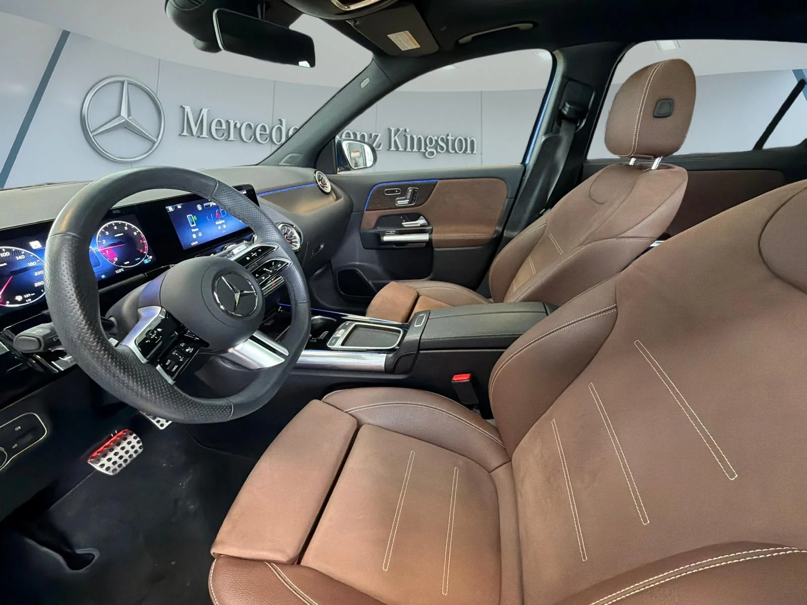Certified Used 2025 Blue Mercedes-Benz 250 4matic Suv image 10