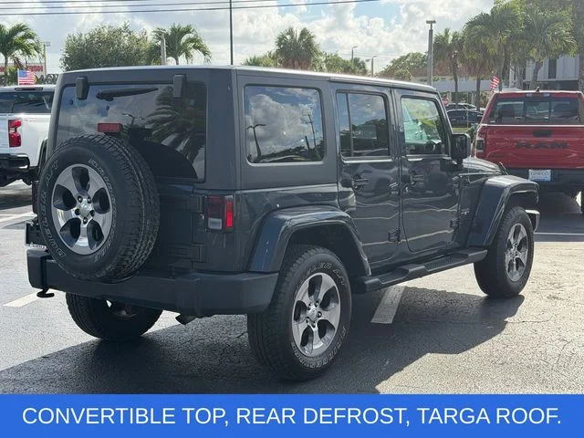 Used 2016 Gray Jeep Unlimited Sahara image 5