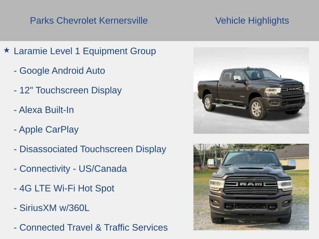 Used 2024 Gray Ram Laramie image 27