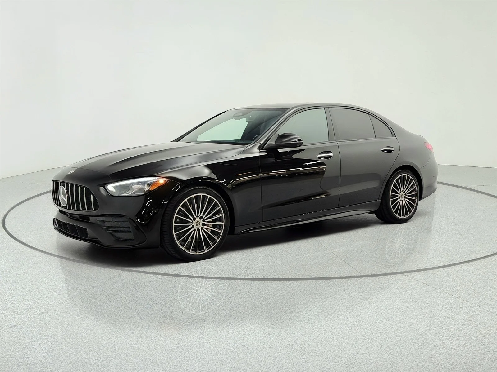 Used 2024 Black Mercedes-Benz C 300 image 1