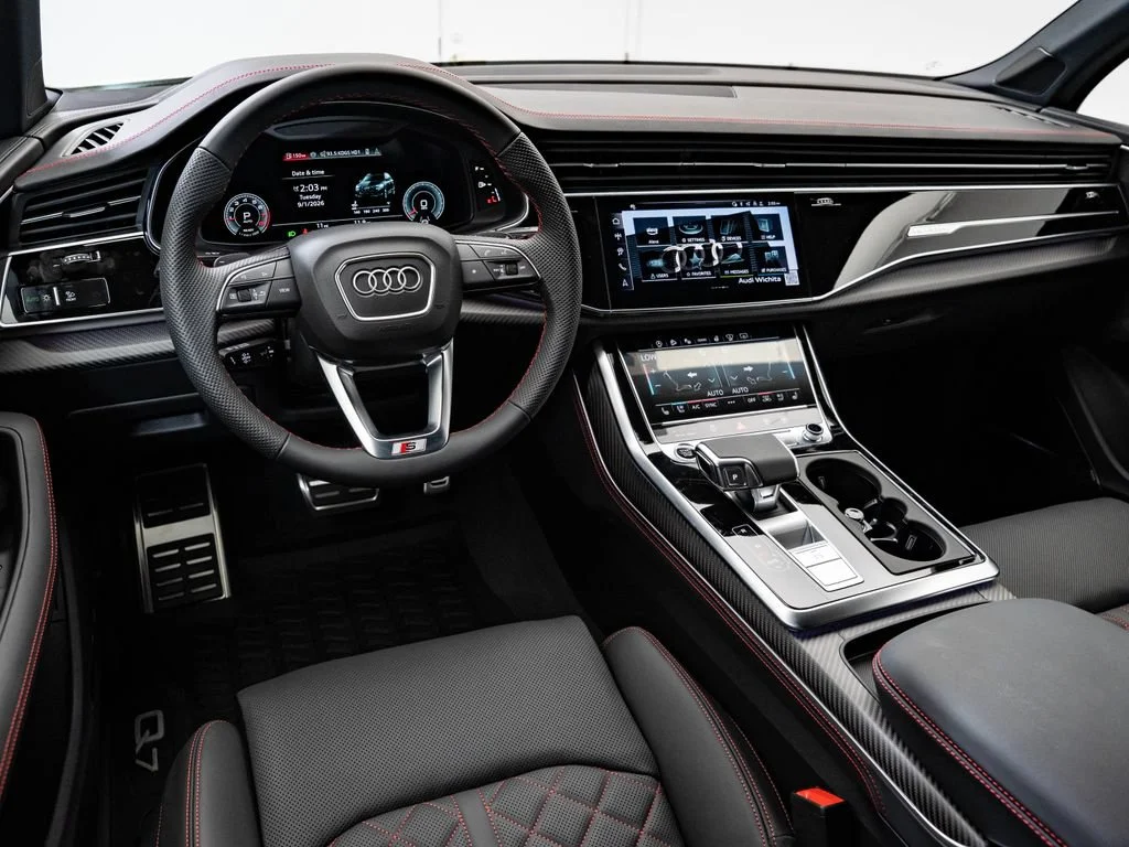 New 2026 Glacier White Metallic Audi 55 Prestige image 4