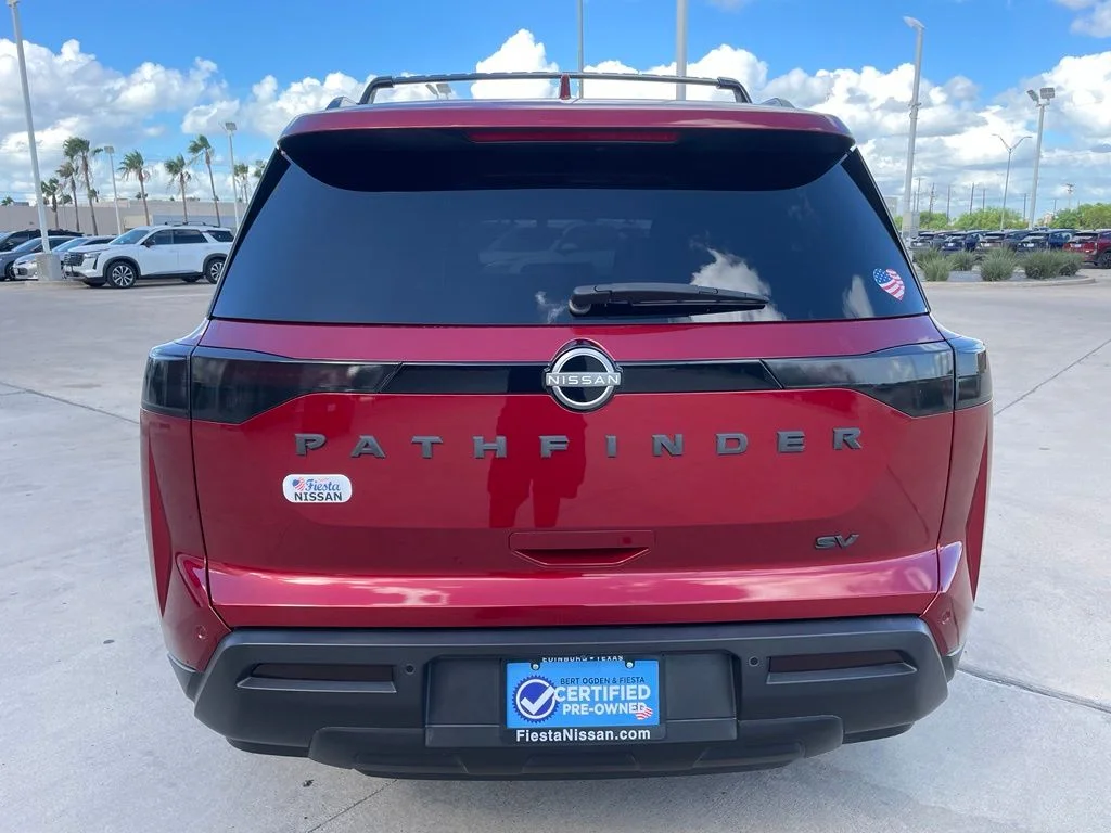 Certified Used 2024 Red Nissan SV image 6