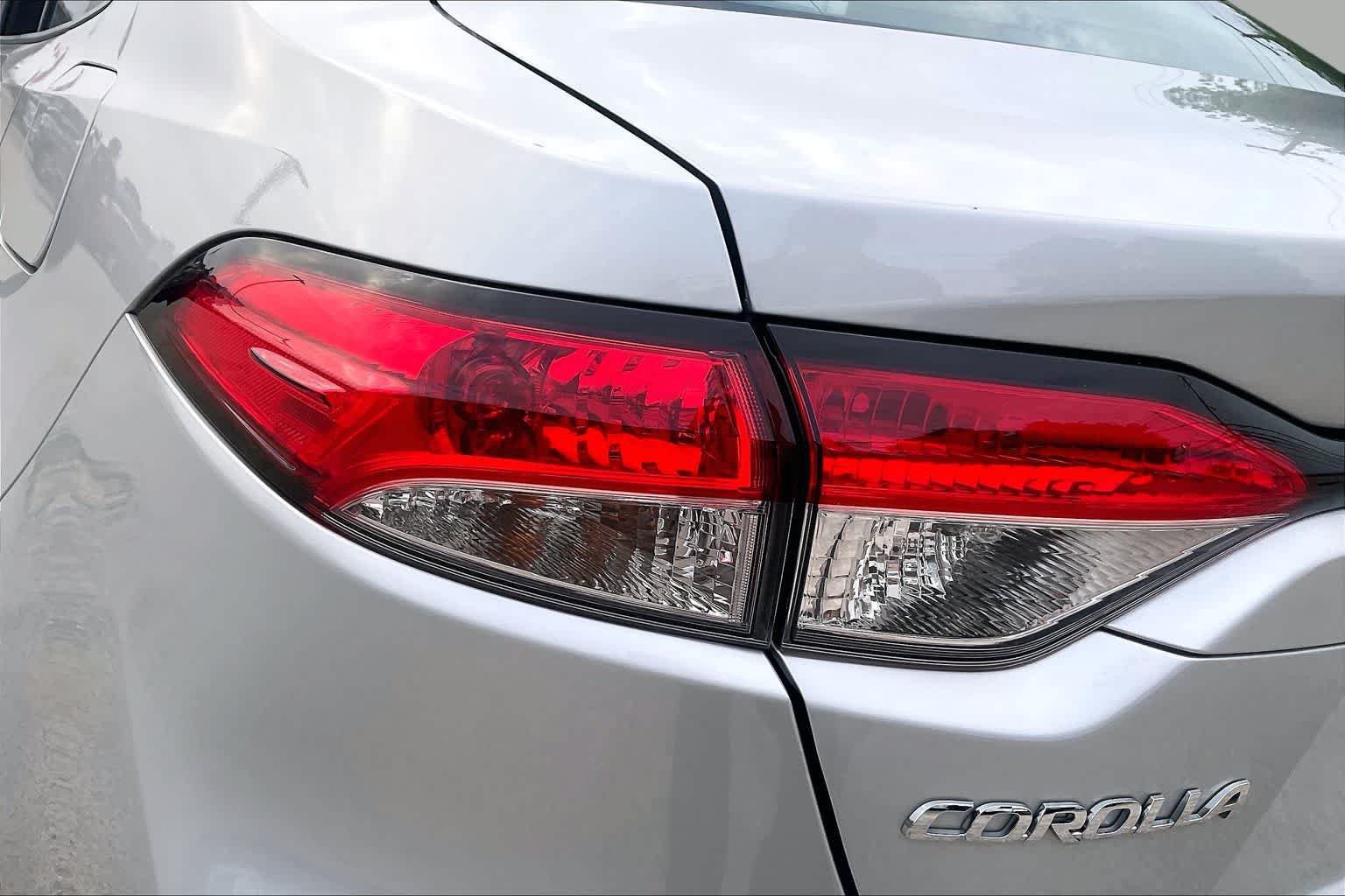 Used 2023 Classic Silver Metallic Toyota LE image 26