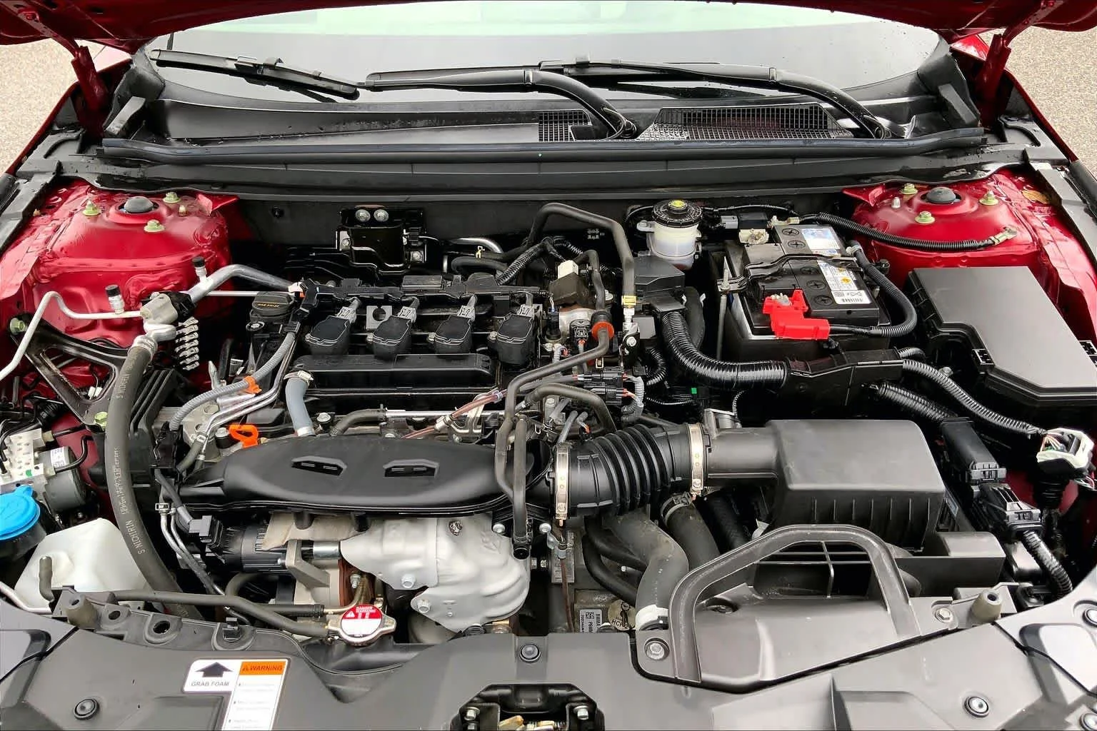 Certified Used 2023 Radiant Red Metallic Honda LX image 30