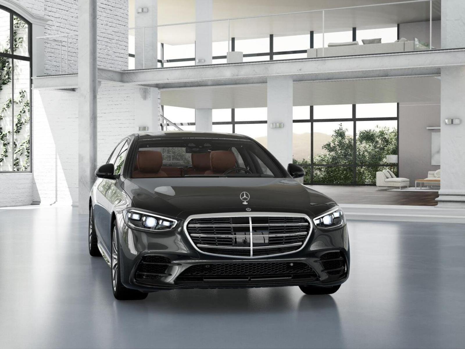 New 2026 Graphite Grey Metallic Mercedes-Benz S 580 4D Sedan 4MATIC® image 9