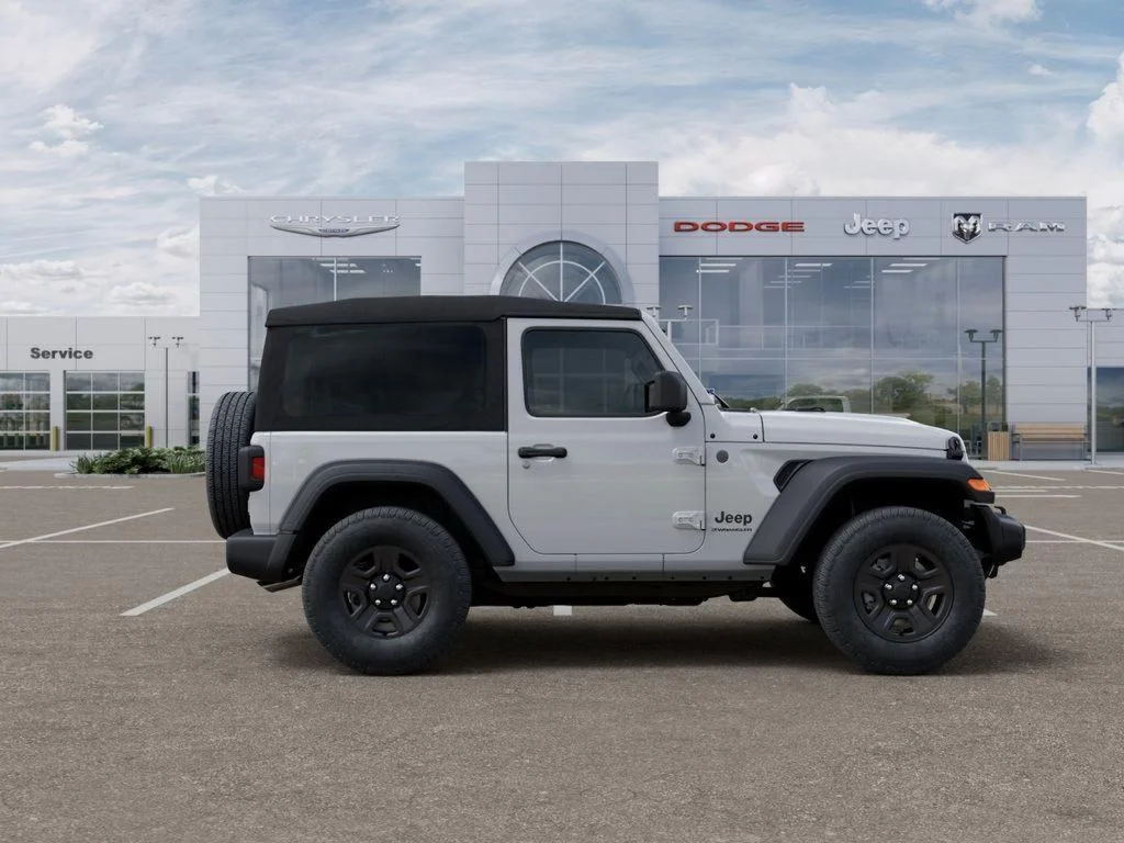 New 2026 Bright White Clear-Coat Exterior Paint Jeep Sport image 21