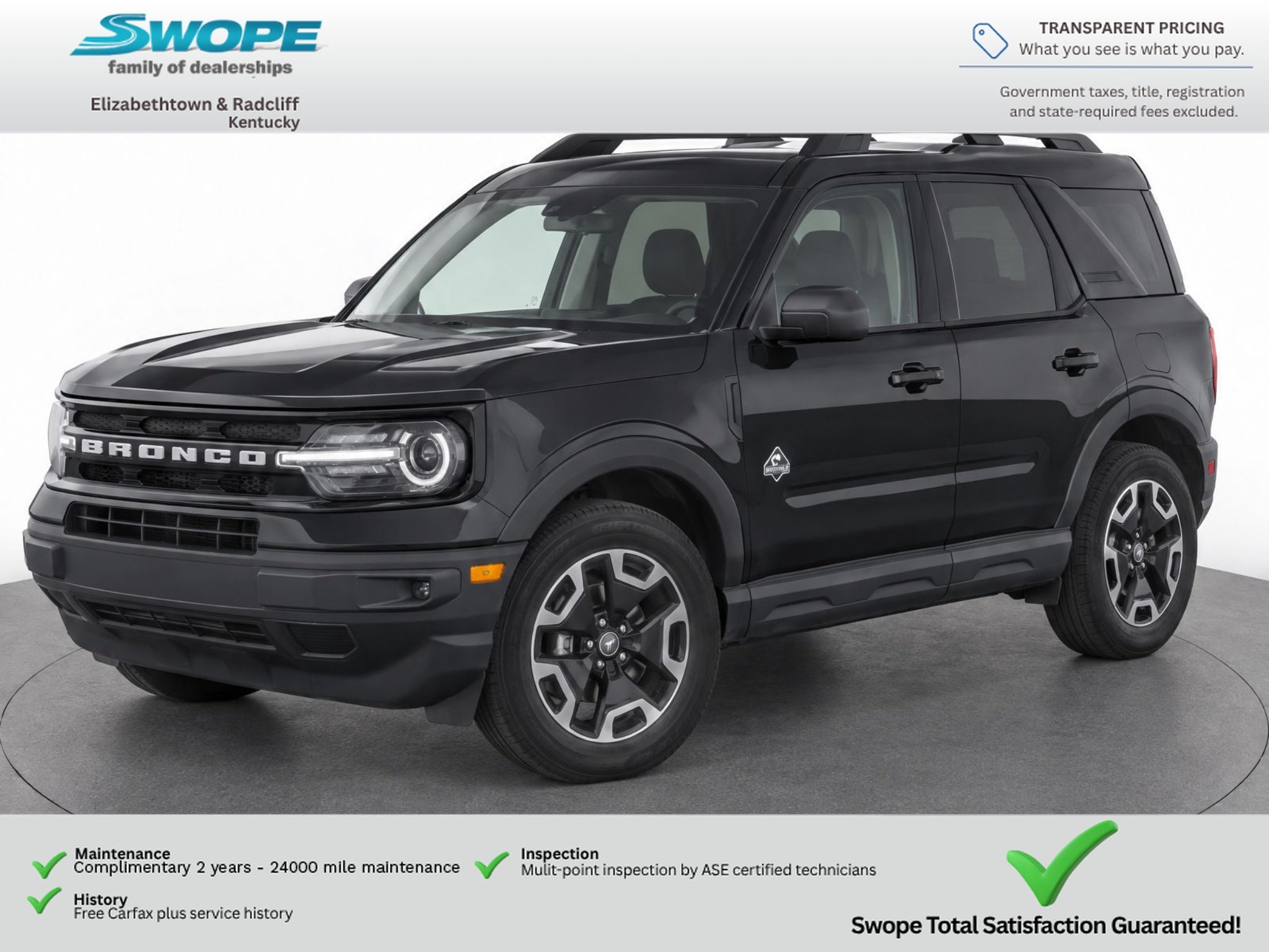 Used 2021 Shadow Black Ford Outer Banks image 1