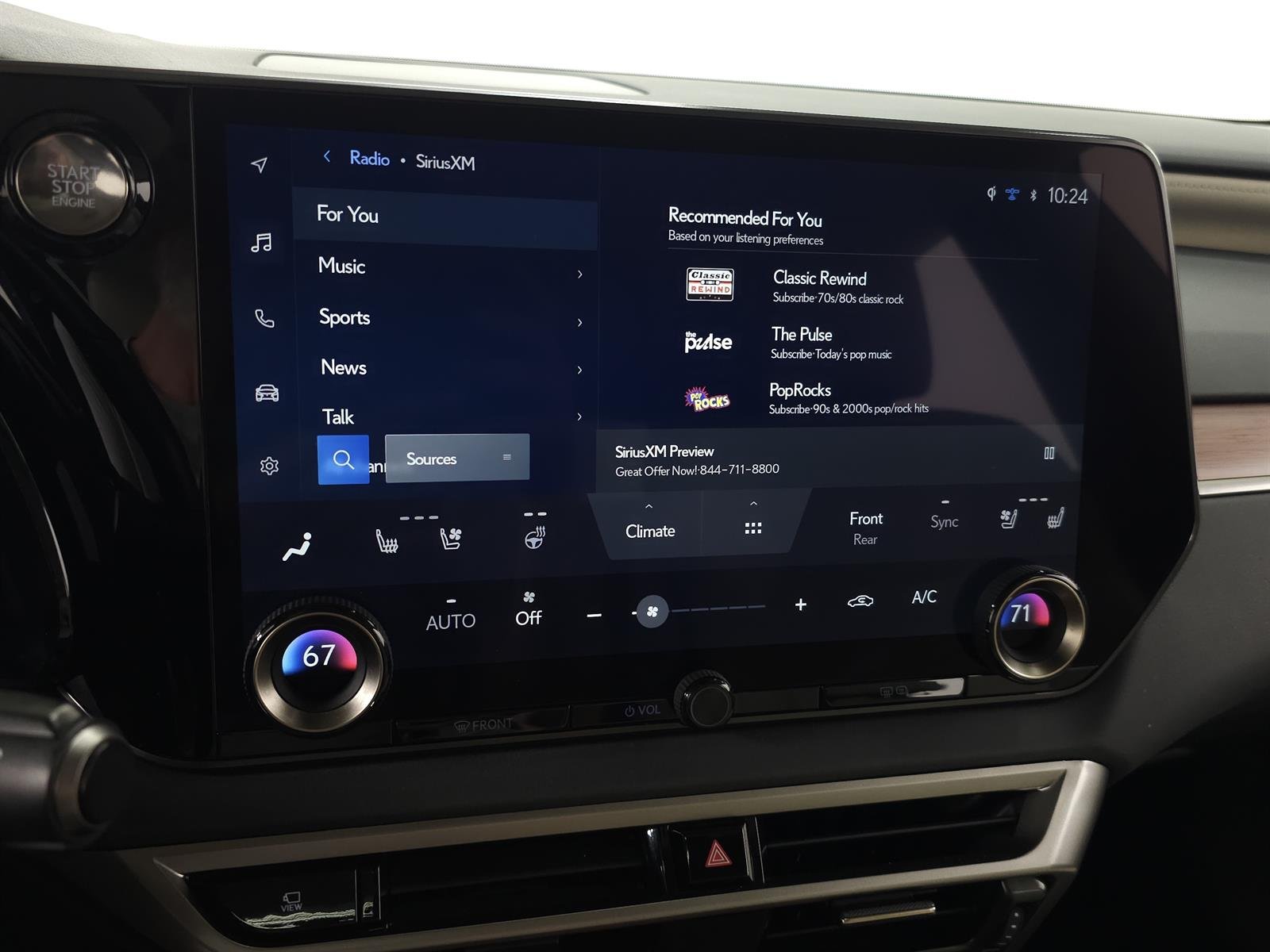 Used 2024 White Lexus PREMIUM image 24