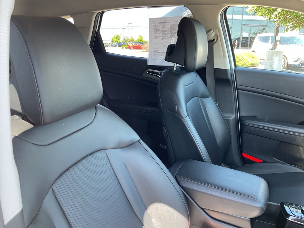 Used 2023 Glacial White Pearl Kia EX image 12