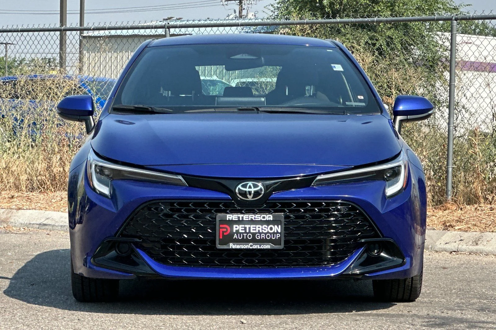 Used 2025 Blue Toyota SE image 8