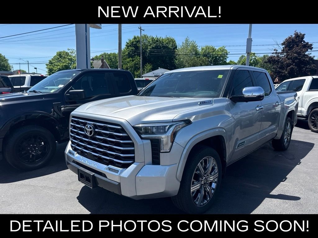 Certified Used 2025 Celestial Silver Metallic Toyota Capstone image 3