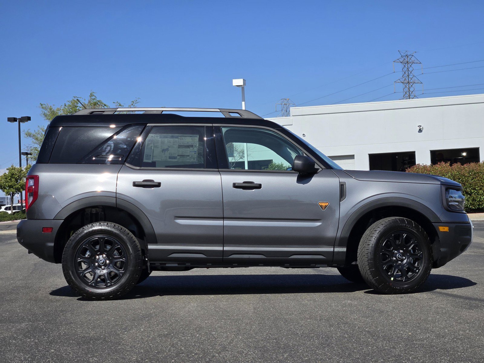 New 2026 Carbonized Gray Metallic Ford Badlands® image 3