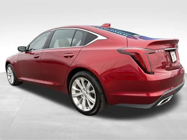 Used 2025 Radiant Red Tintcoat Cadillac Premium Luxury image 3