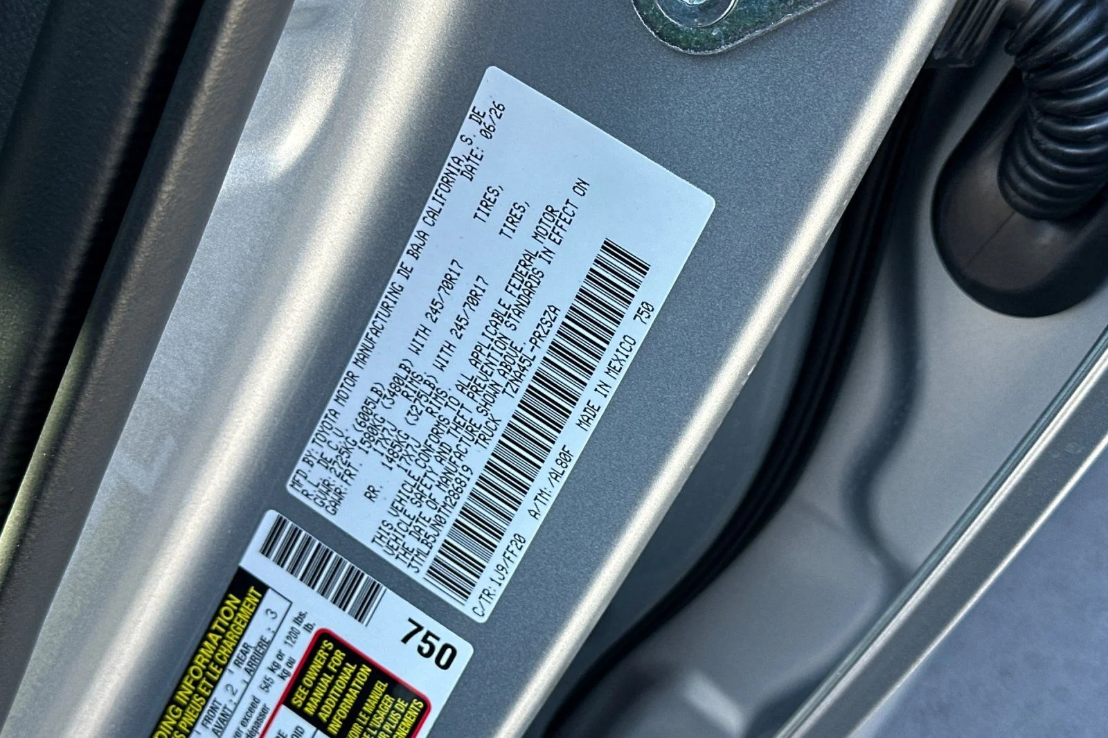 New 2026 Silver Toyota SR5 image 25