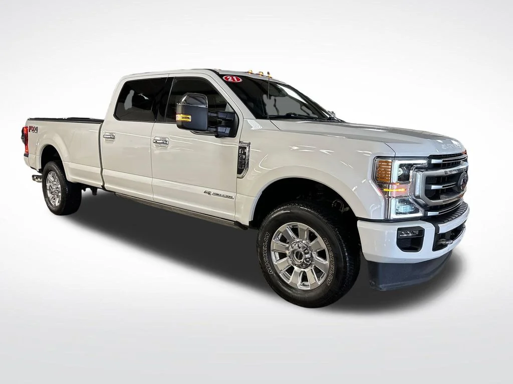Used 2021 White Ford Platinum image 8