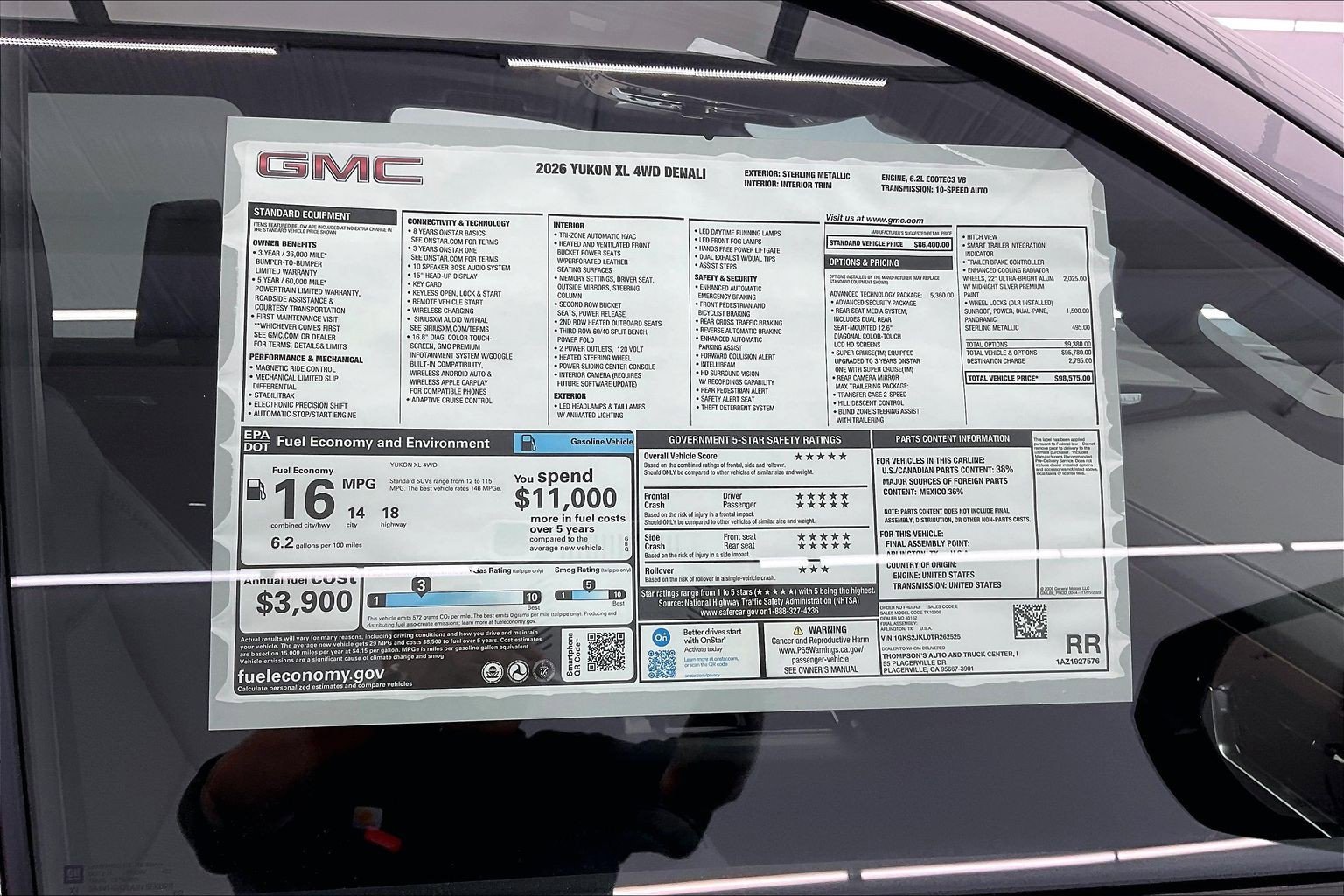 2026 GMC Yukon XL Denali - Photo 21