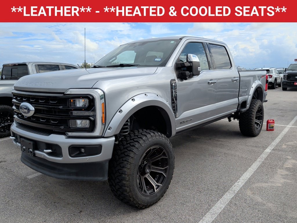 Used 2023 Iconic Silver Metallic Ford Lariat image 3