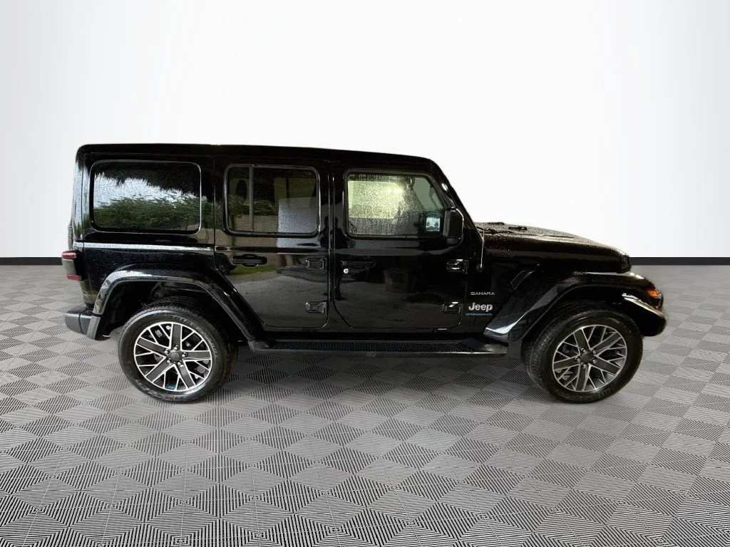 Used 2023 Black Jeep Sahara 4xe image 5