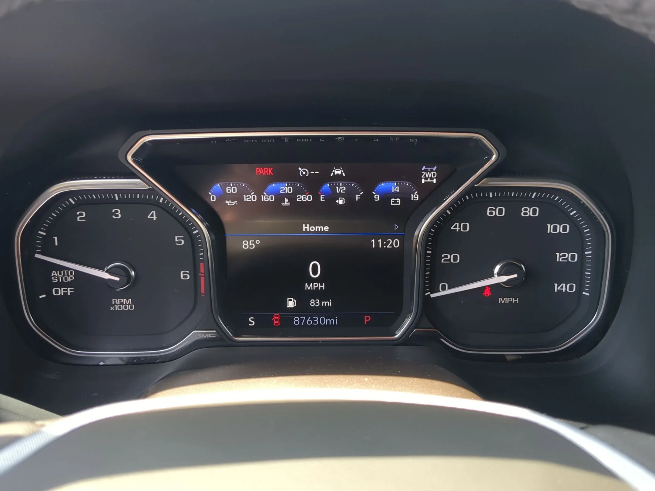 Used 2021 Dark Sky Metallic GMC SLT image 10