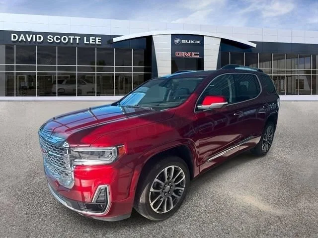 Used 2021 CAYENNE RED TINTCOAT GMC Denali image 3