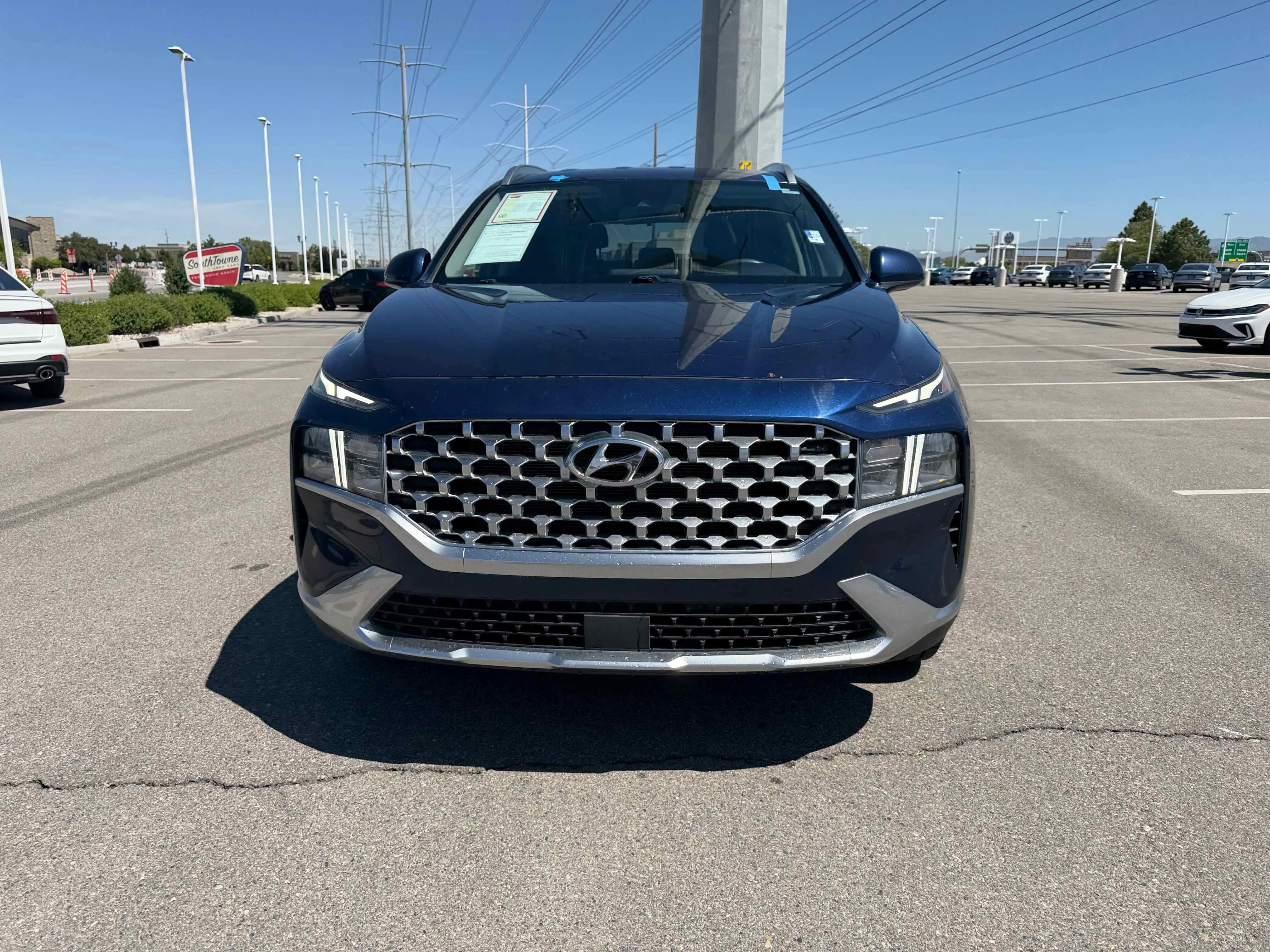 Used 2021 Stormy Sea Hyundai SEL image 8