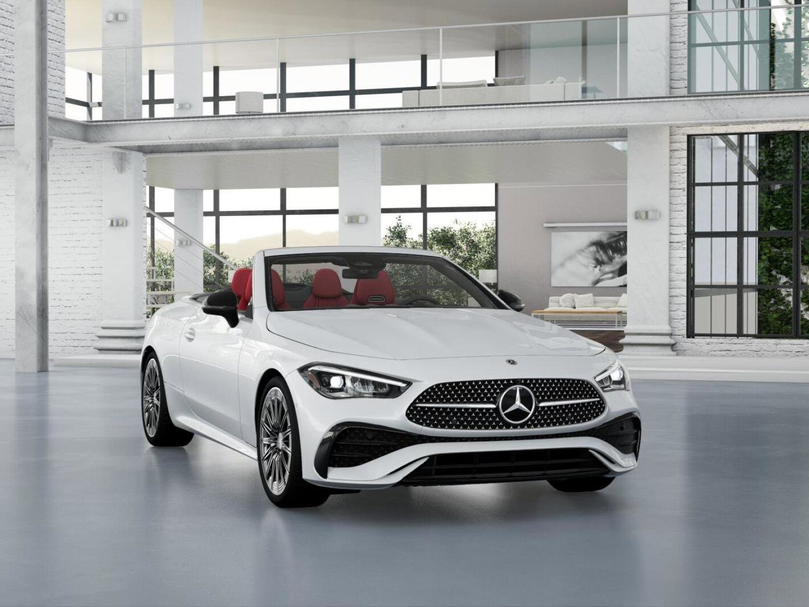 New 2026 MANUFAKTUR Moonlight White Metallic Mercedes-Benz CLE 300 image 9