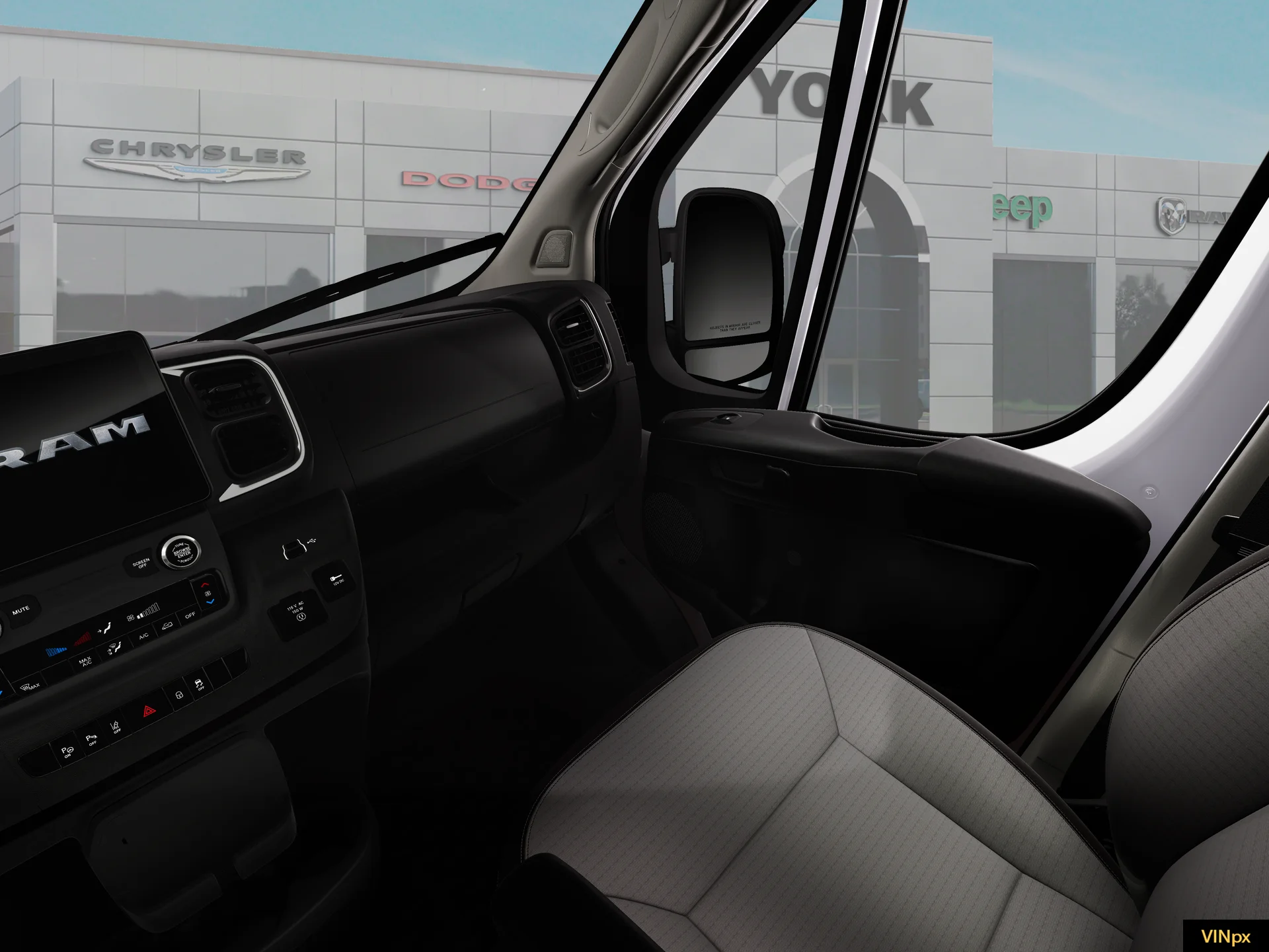 New 2026 Bright White Clear-Coat Exterior Paint RAM High Roof image 17