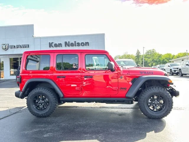 New 2026 Firecracker Red Clear-Coat Exterior Paint Jeep Willys image 15