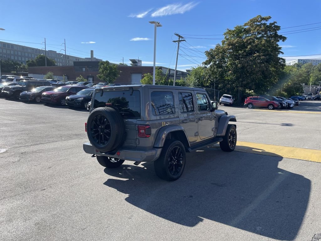 Certified Used 2022 Gray Jeep Unlimited Sahara High Altitude image 8