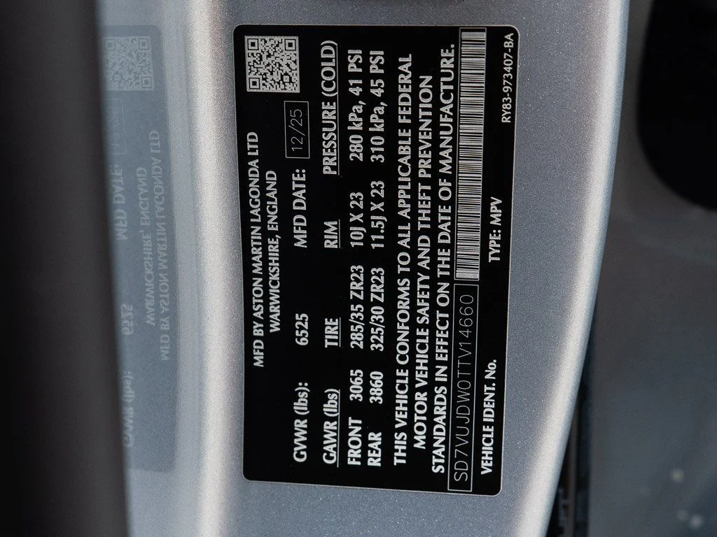 New 2026 Lightning Silver Aston Martin 707 image 49