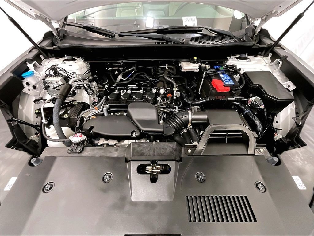 Used 2024 Platinum White Honda EX image 29