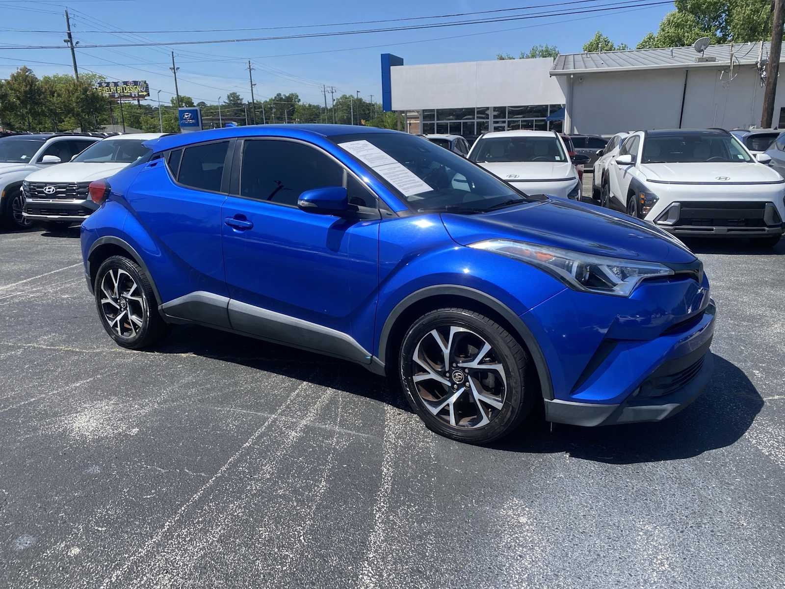 Used 2018 Toyota C-HR XLE with VIN NMTKHMBX2JR039429 for sale in Auburn, AL