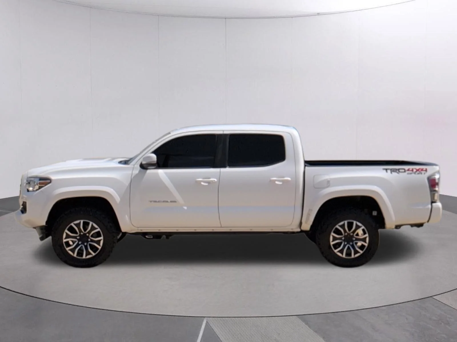 Used 2021 Super White Toyota TRD Sport image 2
