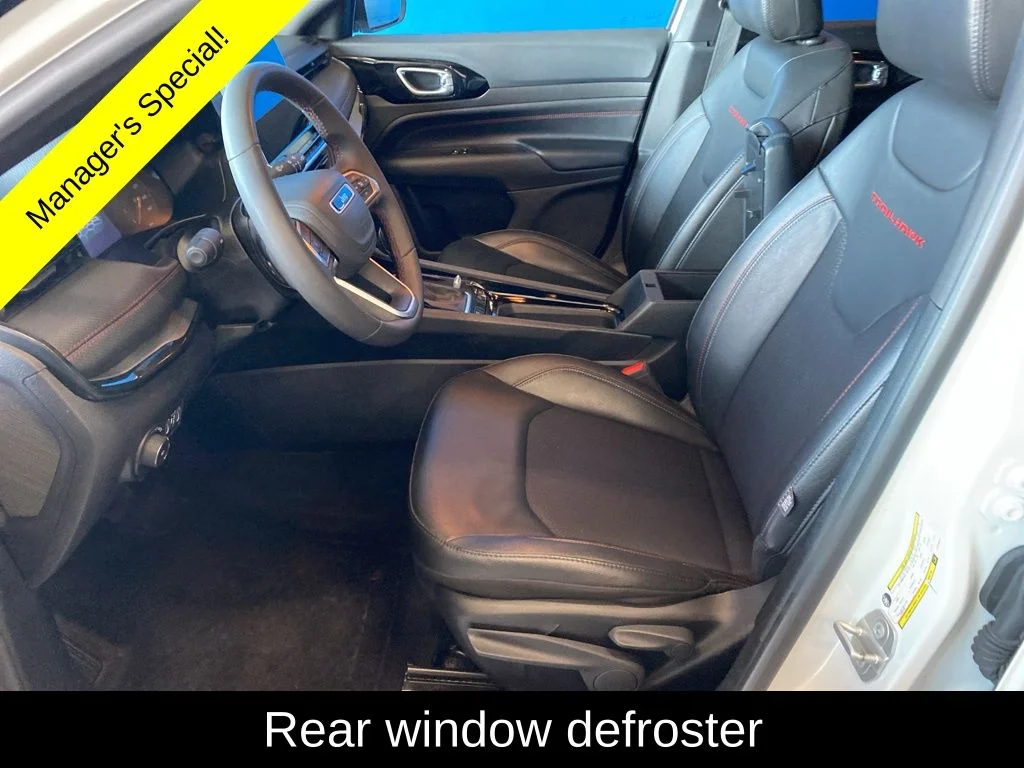 Used 2025 White Jeep Trailhawk image 8