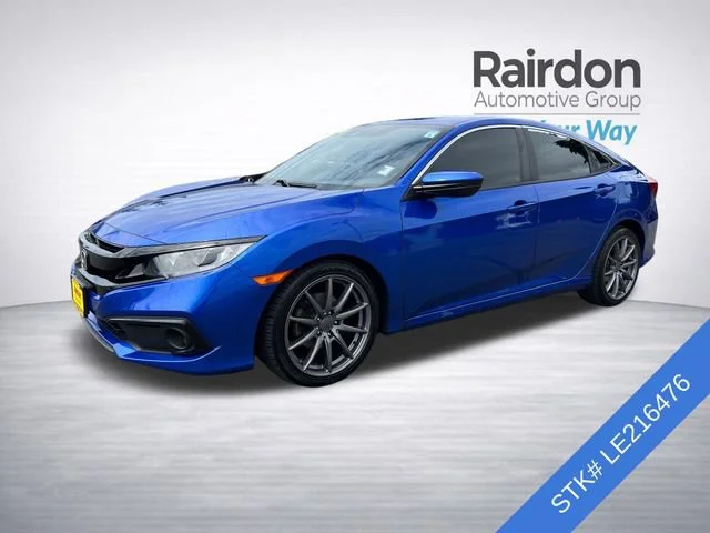 Used 2020 Aegean Blue Metallic Honda Sport image 3
