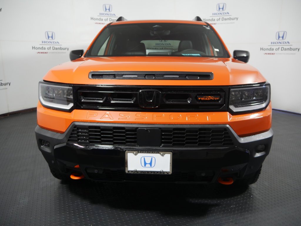 New 2027 Sunset Orange Honda TrailSport Elite Blackout image 2