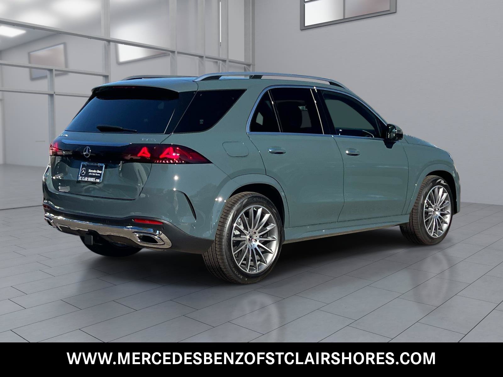 New 2027 Dark Petrol Mercedes-Benz GLE 450 image 6