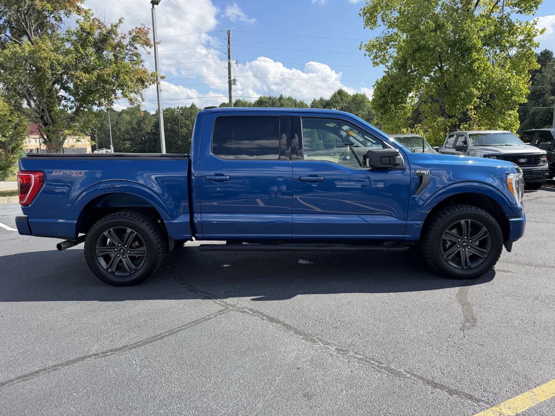 Certified Used 2023 Blue Metallic Ford XLT image 18
