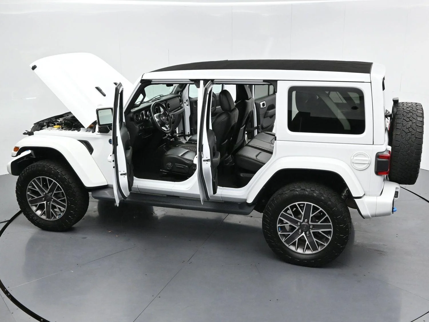Used 2023 Bright White Clearcoat Jeep Sahara High Altitude image 42
