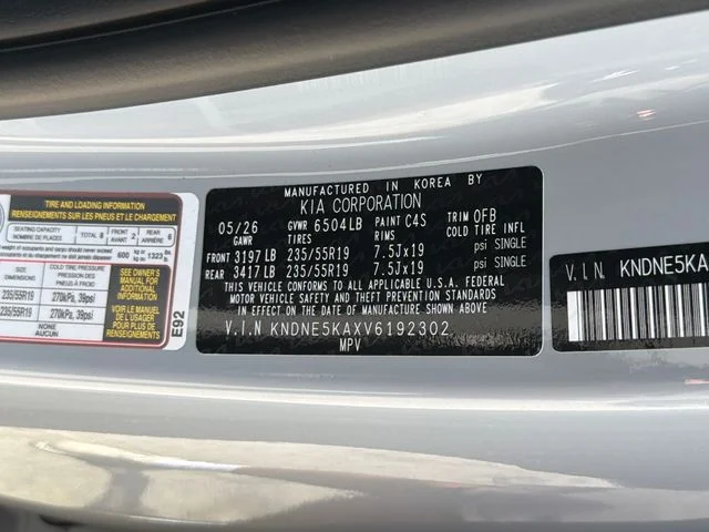 2027 Kia Carnival SX Prestige - Photo 25