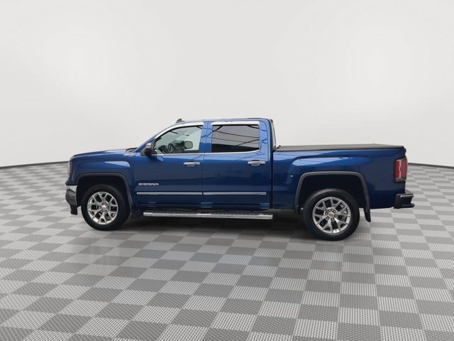 Used 2017 Stone Blue Metallic GMC SLT image 39
