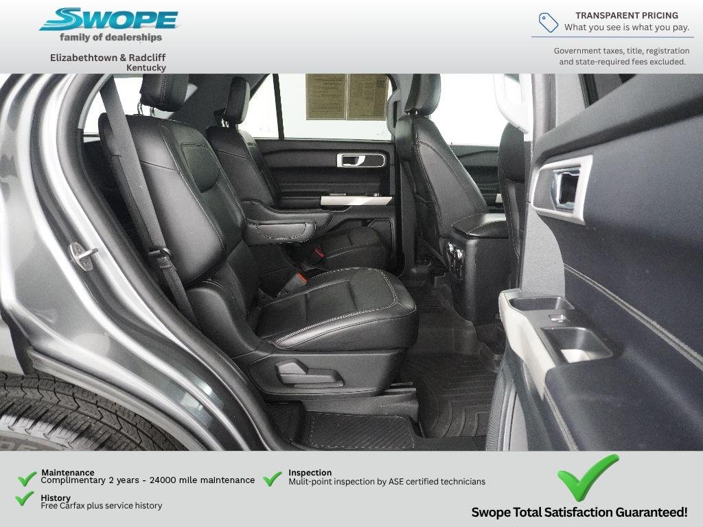 Used 2021 Carbonized Gray Metallic Ford XLT image 10