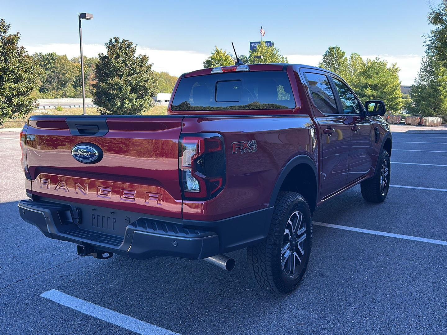 Used 2026 Red Ford LARIAT image 5