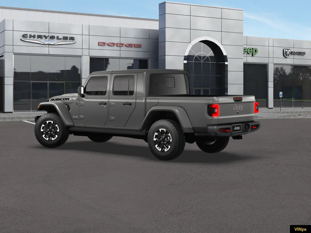 New 2026 Granite Crystal Metallic Clear-Coat Exterior Paint Jeep Rubicon X image 3