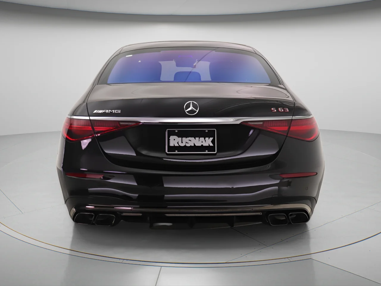 New 2026 Obsidian Black Metallic Mercedes-Benz S 63 E AMG® 4MATIC® image 3