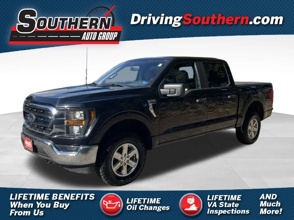 Used 2023 Black Ford XLT image 1