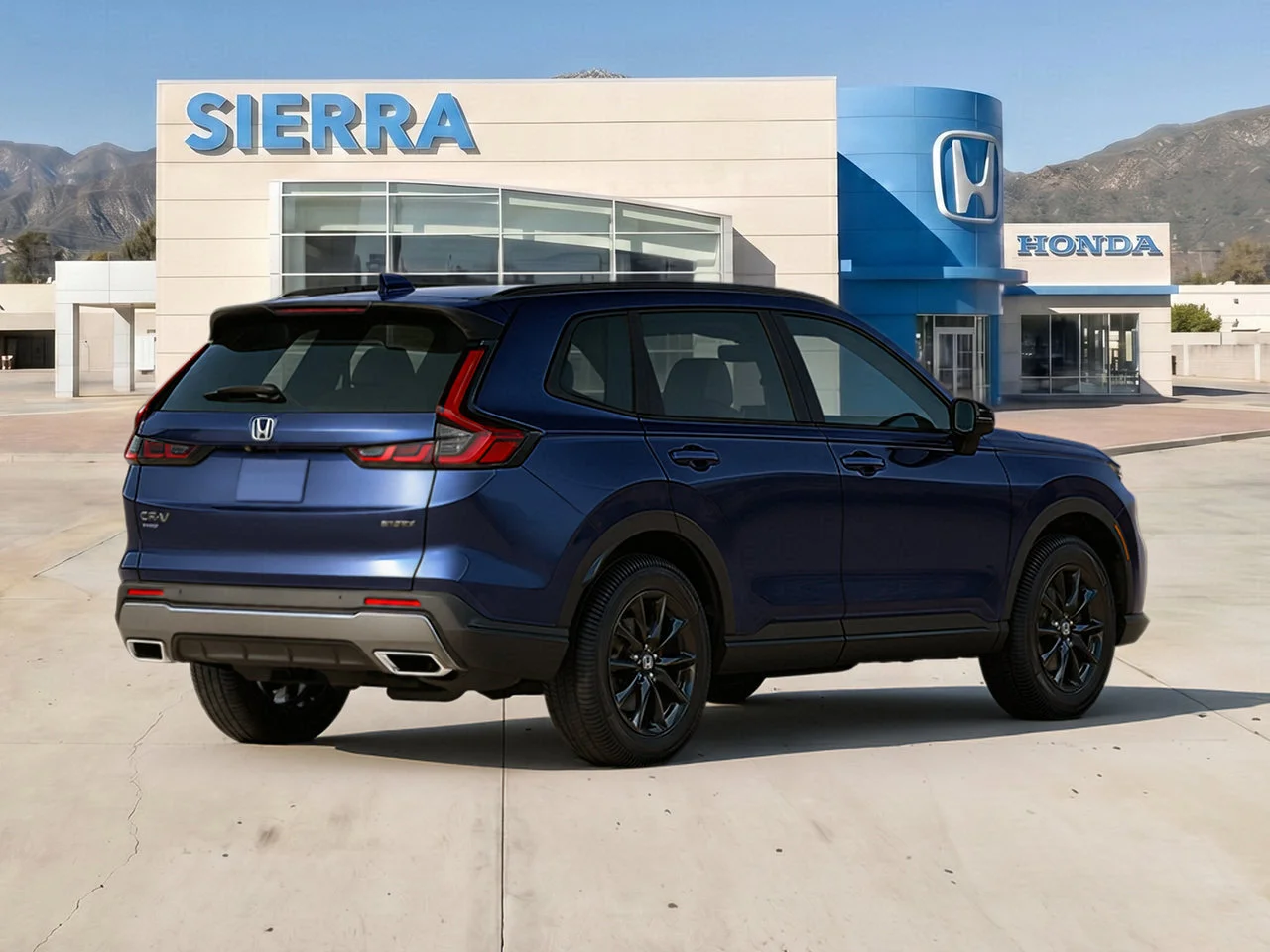 New 2027 Canyon River Blue Metallic Honda Sport-L Hybrid 2WD image 3